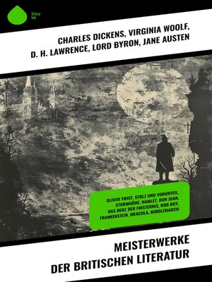 cover image of Meisterwerke der britischen Literatur